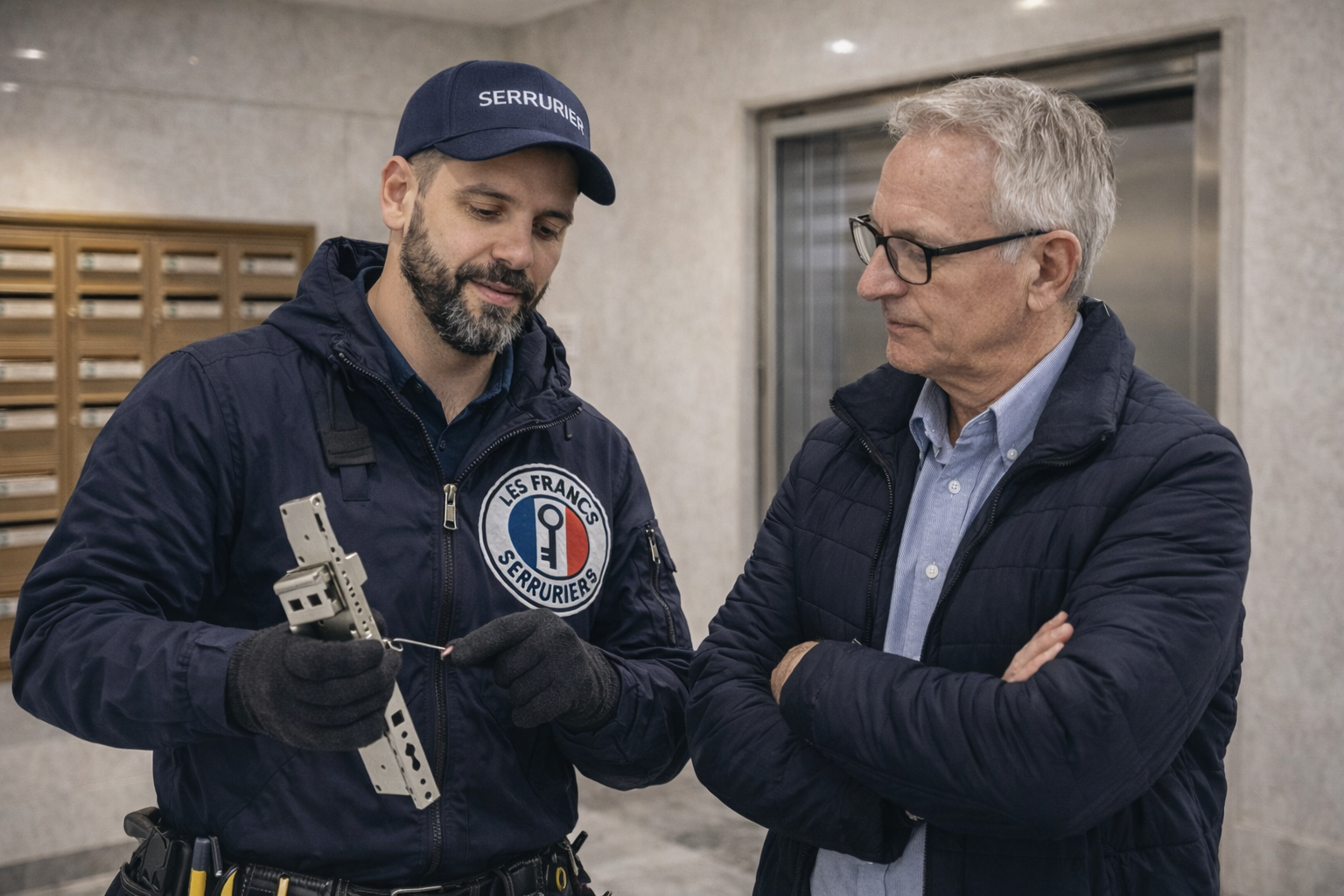 Technicien Les Francs Serruriers - intervention à Paris